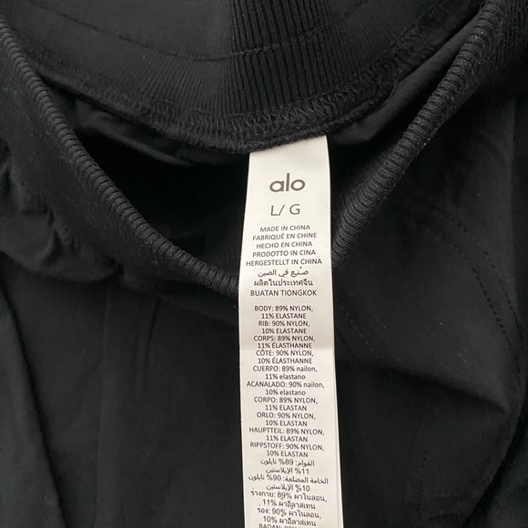 ALO Yoga Mens CO-OP Pant Black Size Large - Picture 10 of 11
